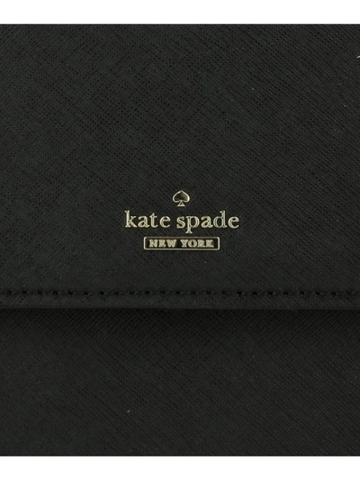 Shop Kate Spade Black Leather Shoulder Bag