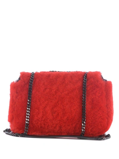 Shop Les Petits Joueurs Lolita Shoulder Bag In Rosso