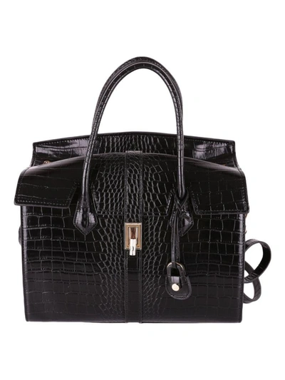Shop Trussardi Suzanne Bag In Black