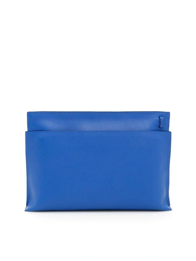 Shop Loewe T Pouch Cant Take It In Electric Blueblu