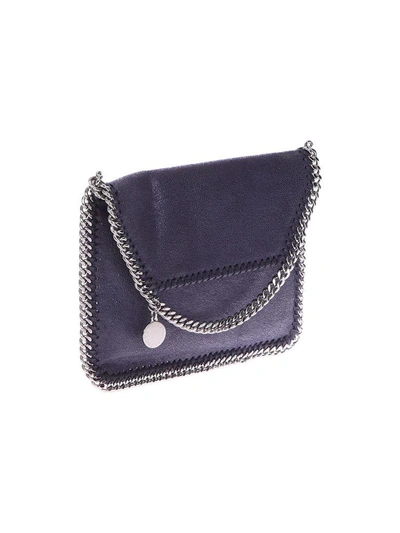 Shop Stella Mccartney Blue Falabella Mini Bag