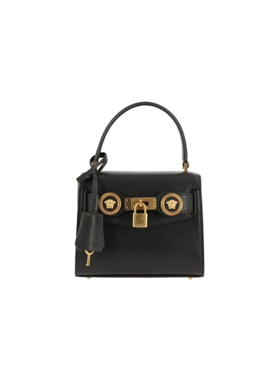 Shop Versace Mini Bag Shoulder Bag Women  In Black