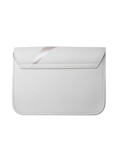 Shop Furla Mini Shoulder Bag In White