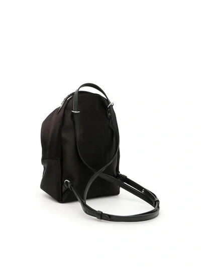 Shop Stella Mccartney Mini Falabella Go Backpack In Black|nero