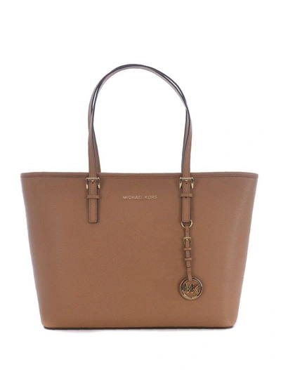 Shop Michael Kors Tote In Cammello