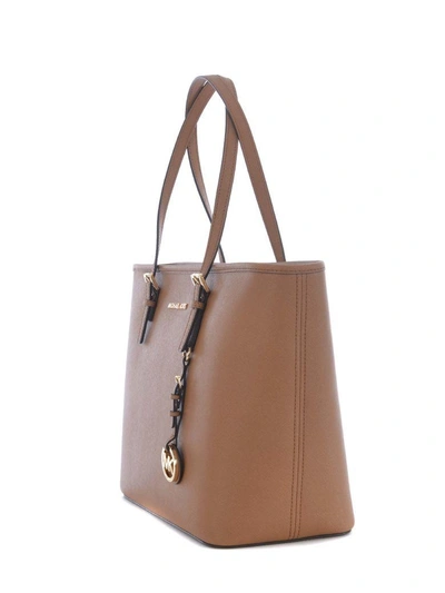 Shop Michael Kors Tote In Cammello