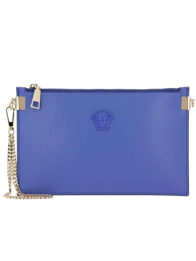GORGEOUS Royal Blue Clutch by #Versace and these SHOES!!!