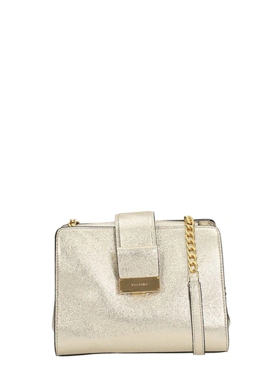 Shop Visone Margot Bag Gold Glitter Leather