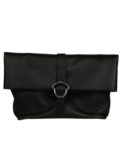Shop Moncler Classic Shoulder Bag In Nero
