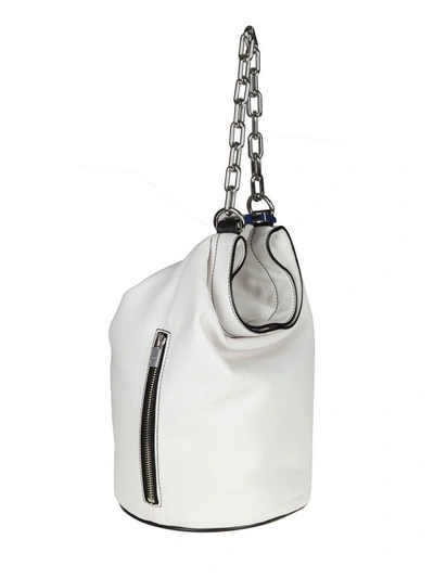 Shop Alexander Wang Attica Bag In White Color Leather