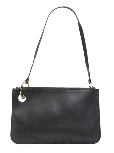 Shop Jw Anderson Pierce Shoulder Bag In Nero