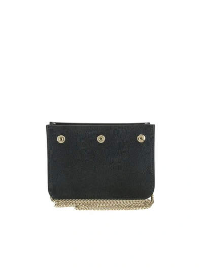 Shop Furla Mini Metropolis Crossbody Bag In Onyx