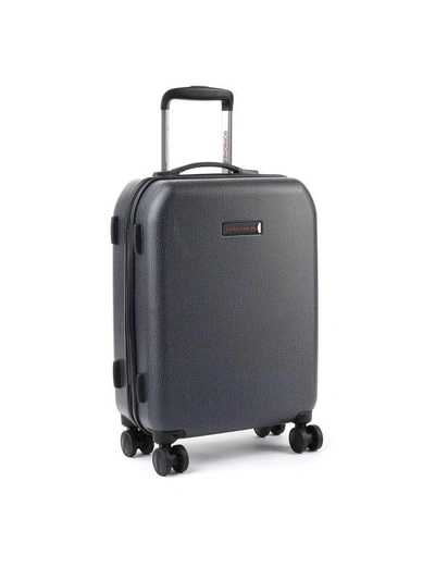 Shop Borbonese Cabin Trolley In Black