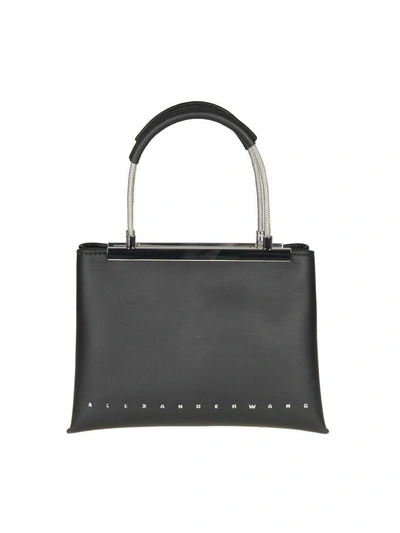 Shop Alexander Wang Bag Dime Small In Black Leather