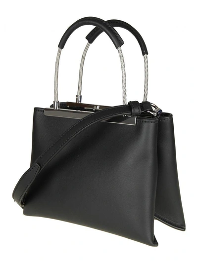 Shop Alexander Wang Bag Dime Small In Black Leather