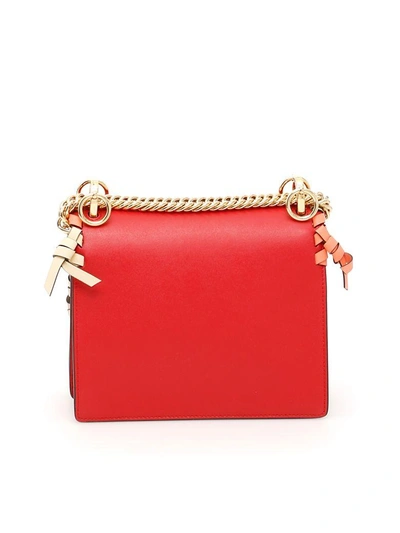 Shop Fendi Small Kan I Bag In Fiamma Mlc Osrosso