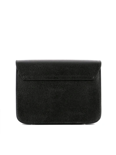 Shop Furla Black Leather Shoulder Bag