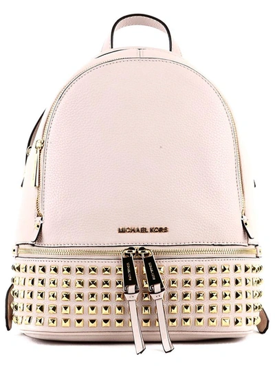 Shop Michael Michael Kors Backpack Rhea Zip In Pink