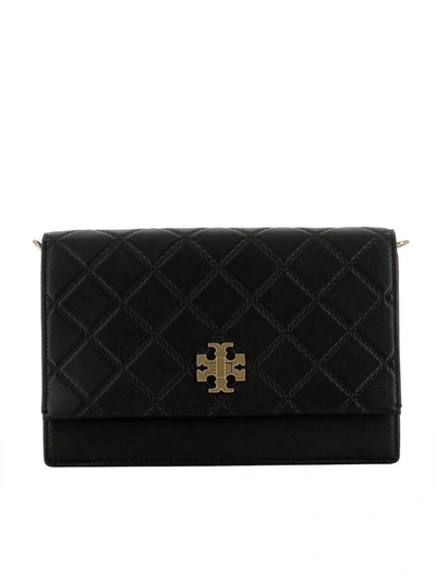 Shop Tory Burch Black Leather Shoulder Bag