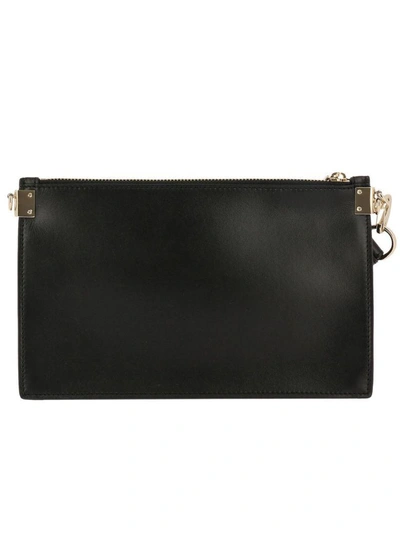 Shop Versace Clutch Shoulder Bag Women  In Black