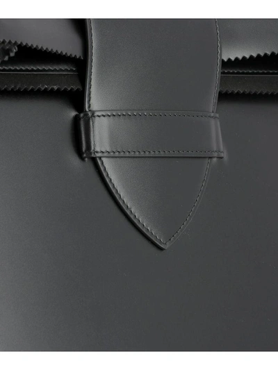Shop Golden Goose Black Leather Handle Bag