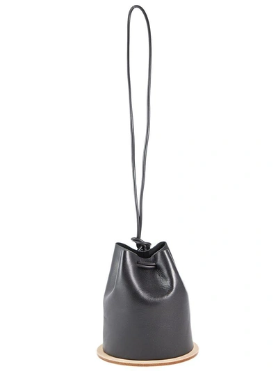 Disc Bucket Bag In Black