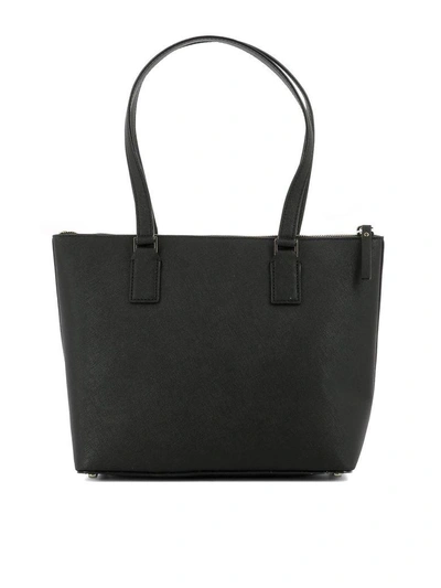 Shop Kate Spade Black Leather Shoulder Bag