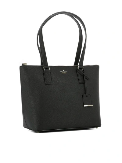 Shop Kate Spade Black Leather Shoulder Bag