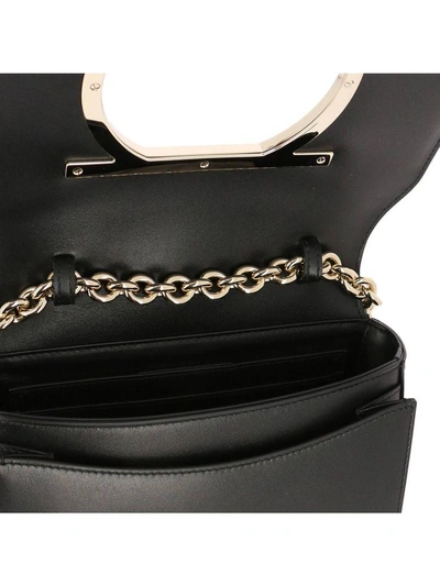 Shop Ferragamo Mini Bag Shoulder Bag Women Salvatore  In Black