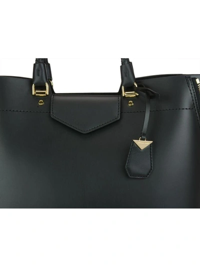 Shop Michael Kors Large Blakely Bag In Black