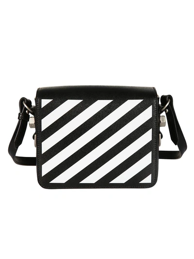 Shop Off-white Industrial Tape Shoulder Bag In Black