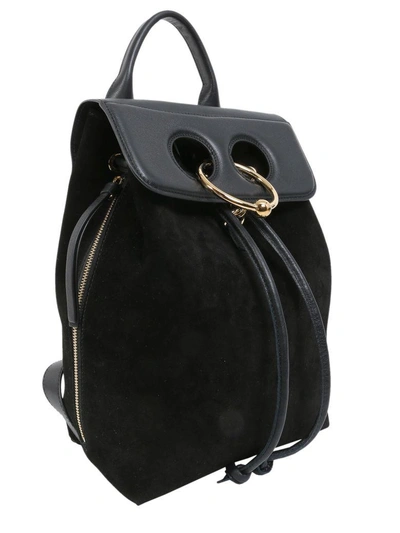Shop Jw Anderson Mini Pierce Backpack In Nero