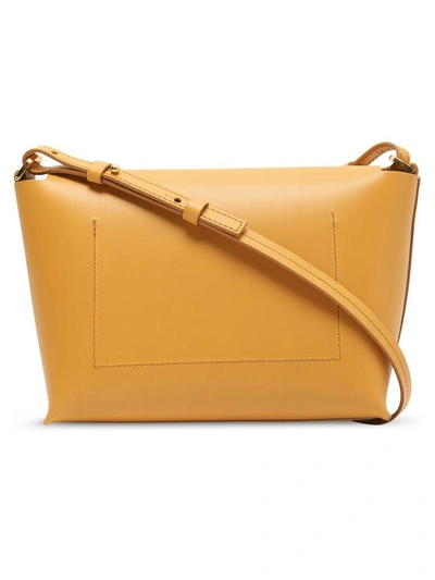 Shop Sophie Hulme Pinch Crossbody Bag In Senape