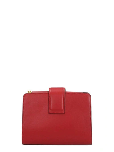Shop Visone Margot Bag Red Leather
