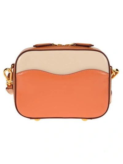 Shop Marni Shell Small In Rose-beige