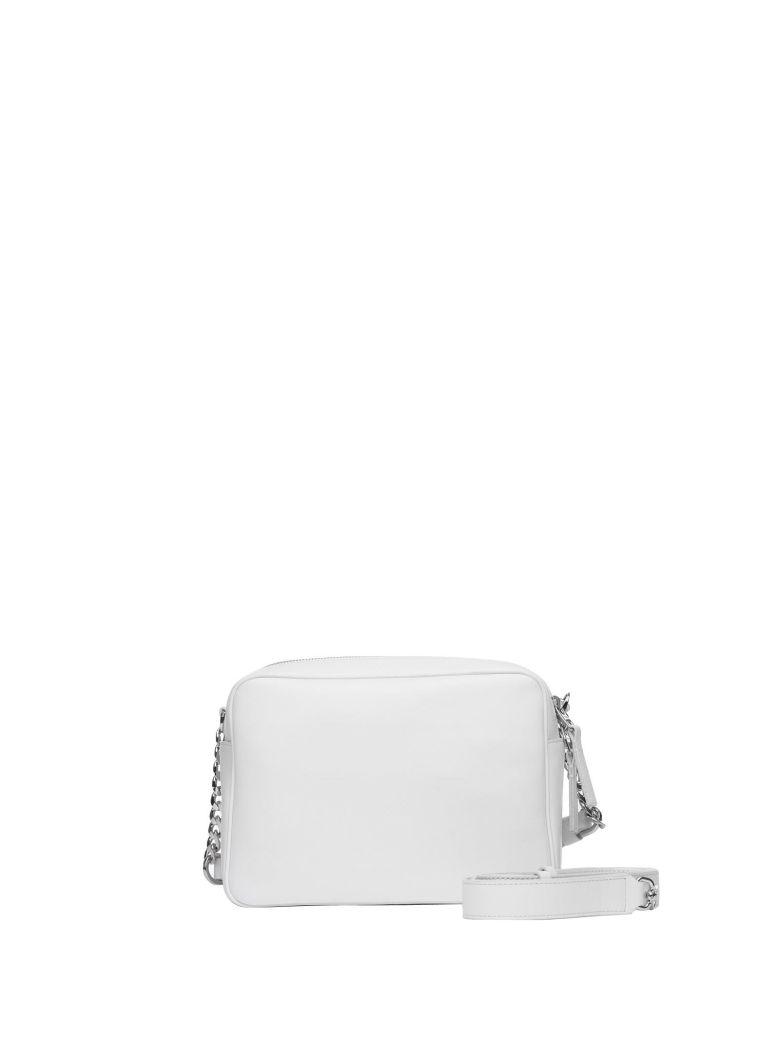 Tod's White Camera Bag Double T Mini In Bianco | ModeSens