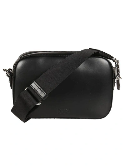 Shop Karl Lagerfeld Sporty Camera Shoulder Bag In Black