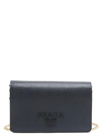 Shop Prada Clutch In Black