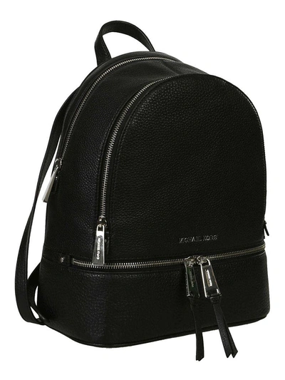 Shop Michael Kors Rhea Backpack Bag In Black
