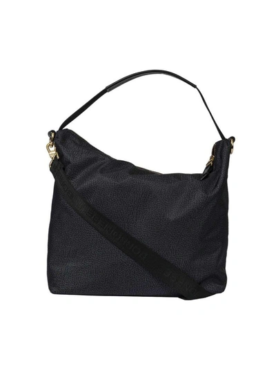 Shop Borbonese Small Hobo Shoulder Bag