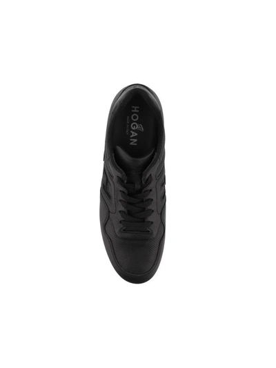 Shop Hogan Olympia H205 Sneakers In Black