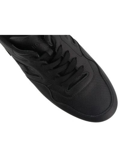 Shop Hogan Olympia H205 Sneakers In Black