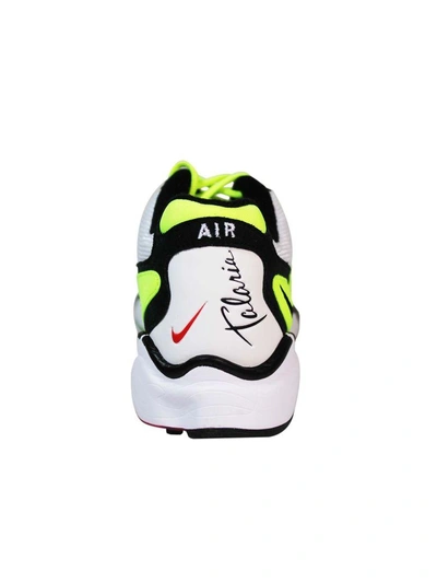 Shop Nike White Fluo Air Zoom Sneakers In Yellow