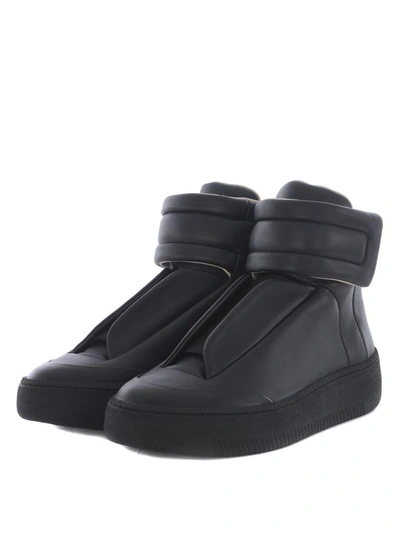 Shop Maison Margiela Future Hi-top Sneakers In Nero