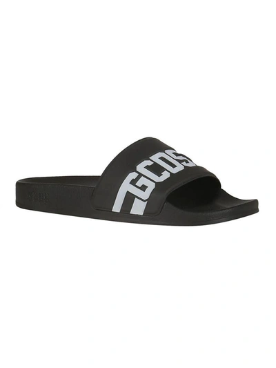 Shop Gcds Logo Sliders In Nero