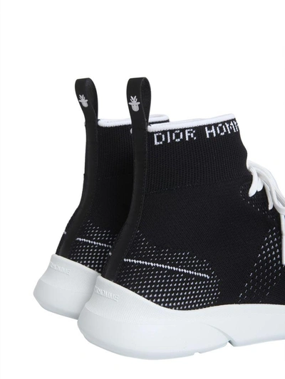 Shop Dior Sock B21 Sneakers In Nero