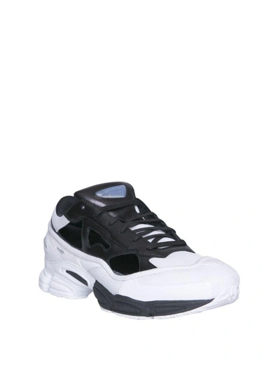 Shop Raf Simons Adidas Ozweego Replicant Sneakers In Bianco