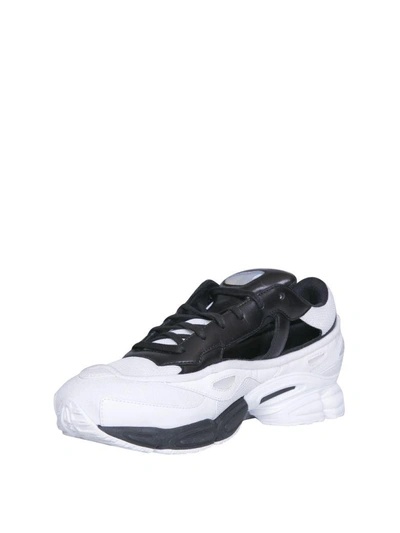 Shop Raf Simons Adidas Ozweego Replicant Sneakers In Bianco