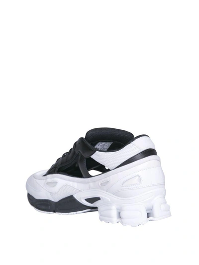 Shop Raf Simons Adidas Ozweego Replicant Sneakers In Bianco