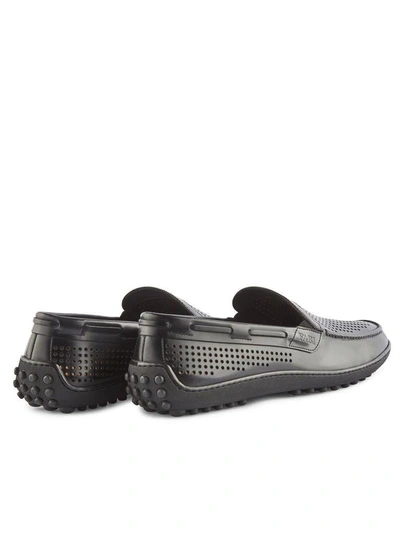 Shop Fabi Loafers In Nero